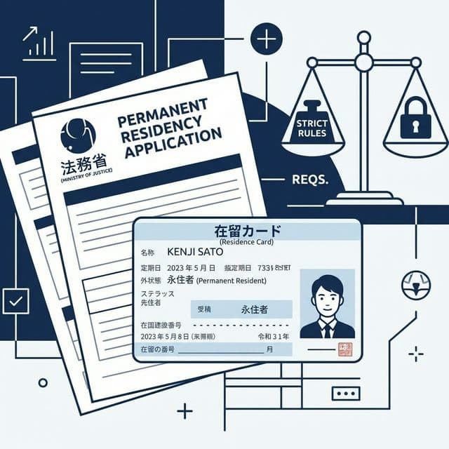 2024年改正入管法（2027年施行）：永住許可取消しの新基準と企業の防衛策